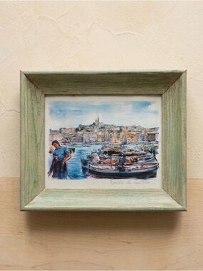 🌸 Vintage Framed Wall Hangings Decor